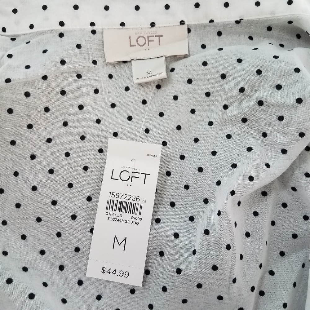 Ann Taylor LOFT | Long Sleeve Button Down Shirt - Picture 8 of 8
